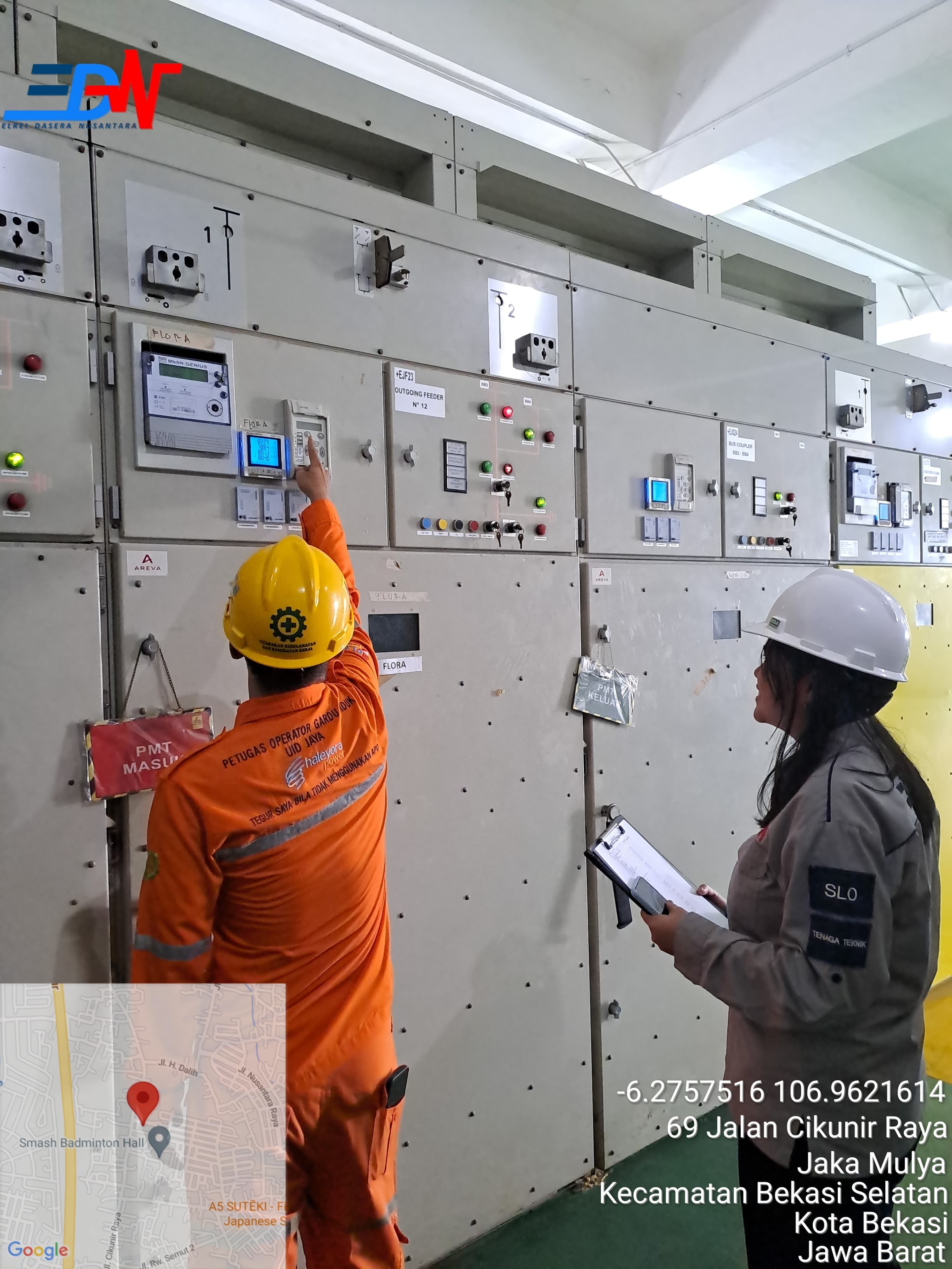 Pekerjaan Inspeksi Teknik dan Jasa Sertifikasi Penerbitan SLO Kubikel 20 kV GIS 150 kV Jatiwaringin