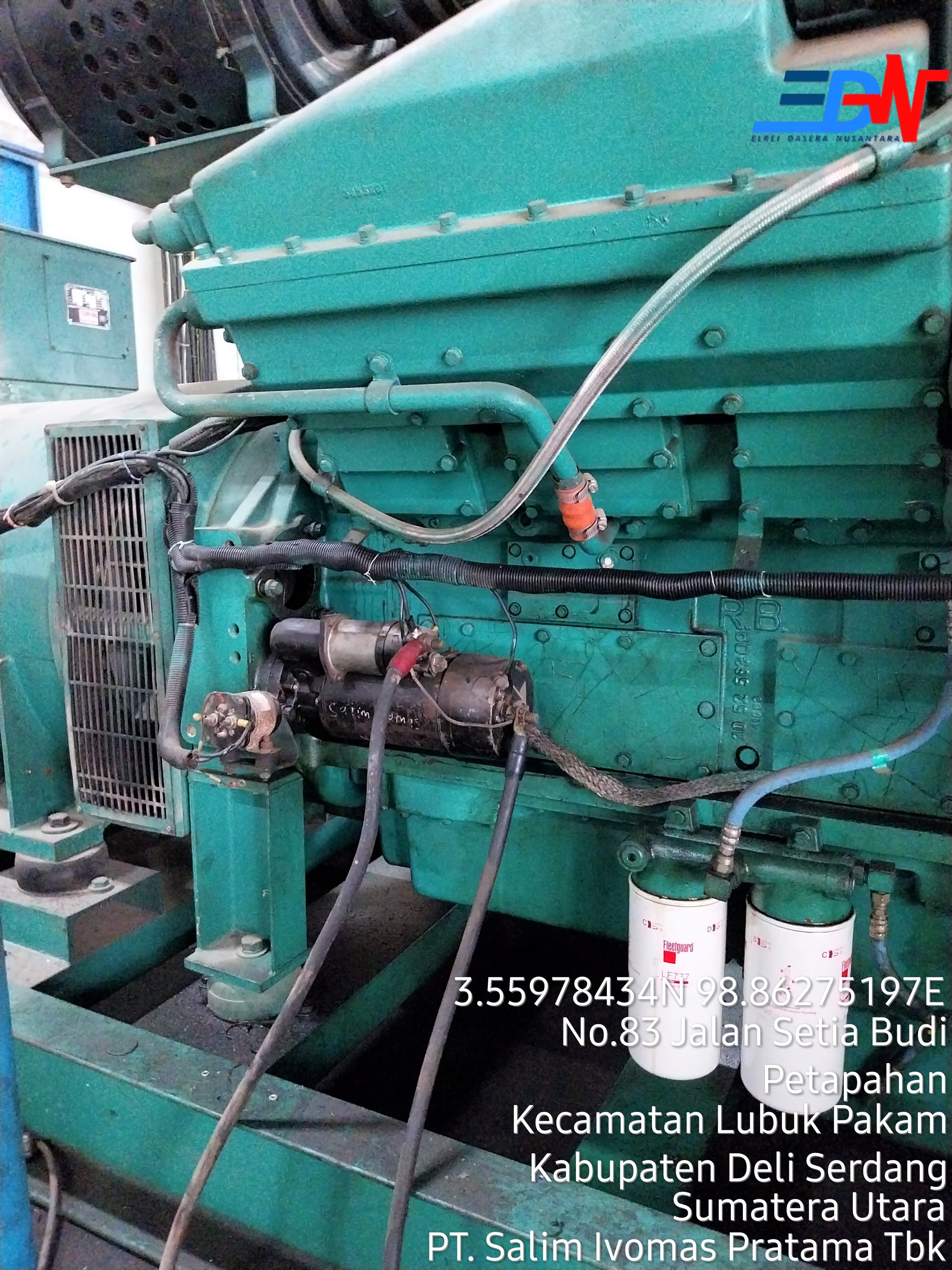  Perpanjangan SLO dan NIDI Genset 250 kVA & 1000 kVA Lubuk Pakam - Image 1