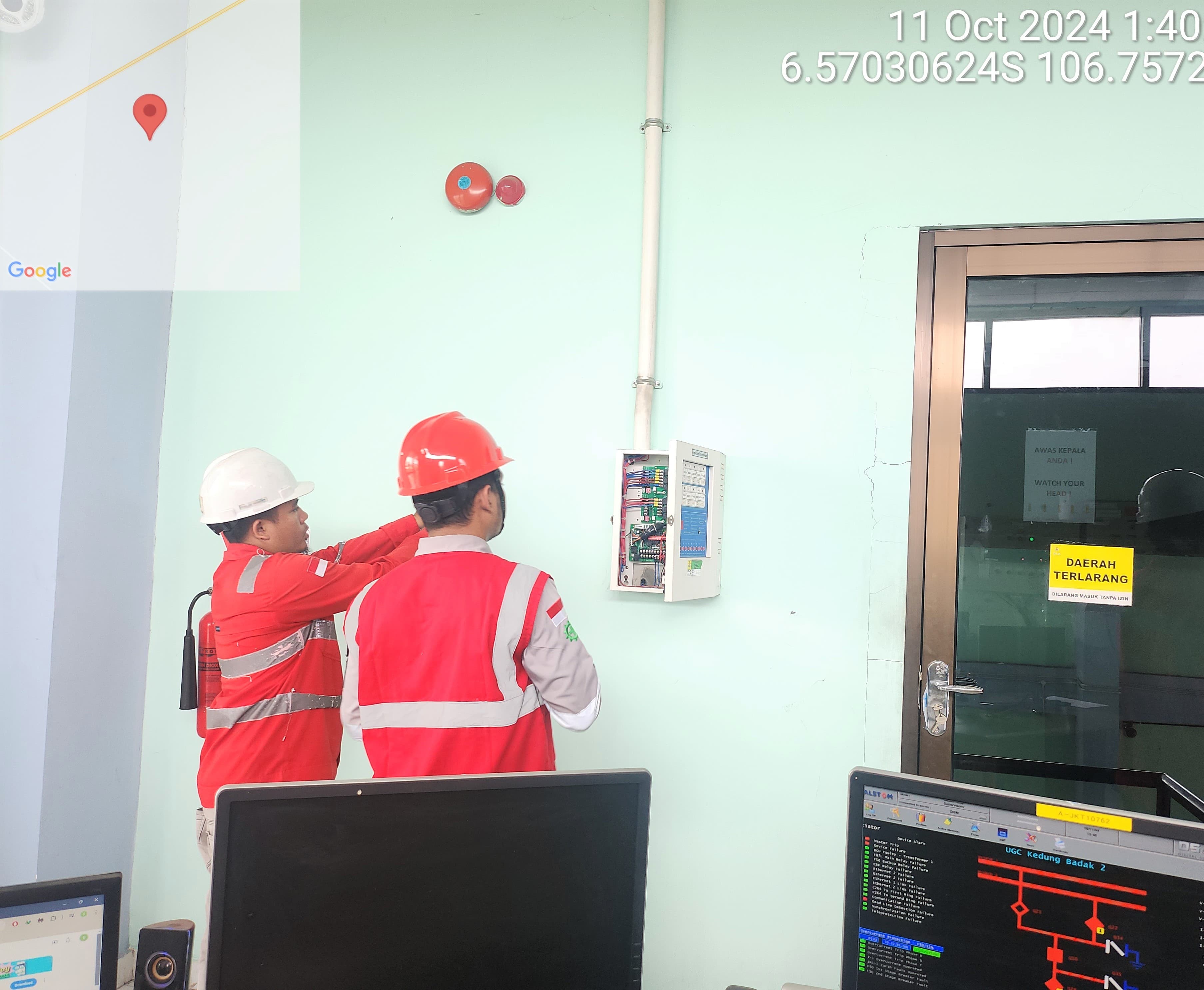 Riksa Uji Proteksi Kebakaran di Wilayah PLN UPT Bogor  - Image 1